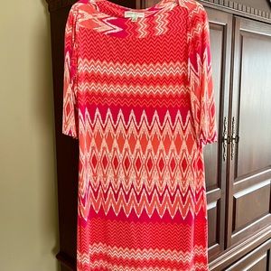 Donna Morgan Women’s 3/4 sleeve dress size L